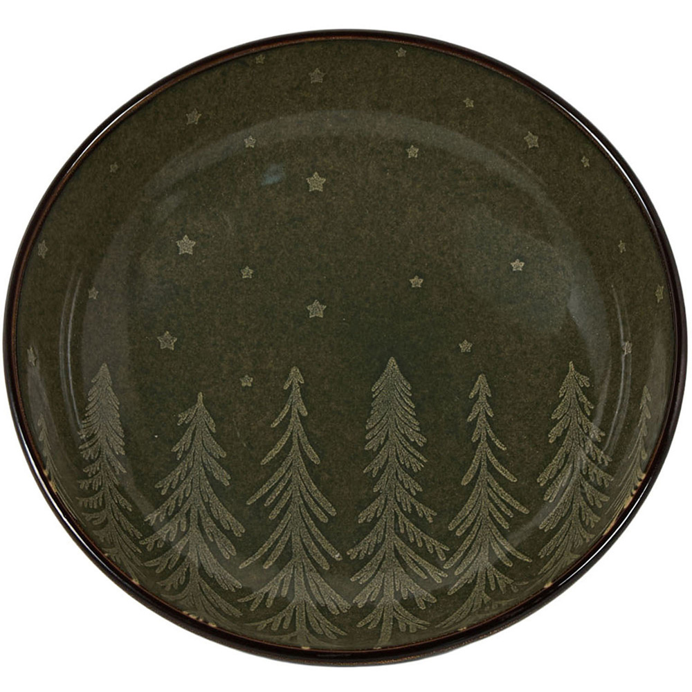 Nordic Pine Large Serving Bowl Green Image 3
