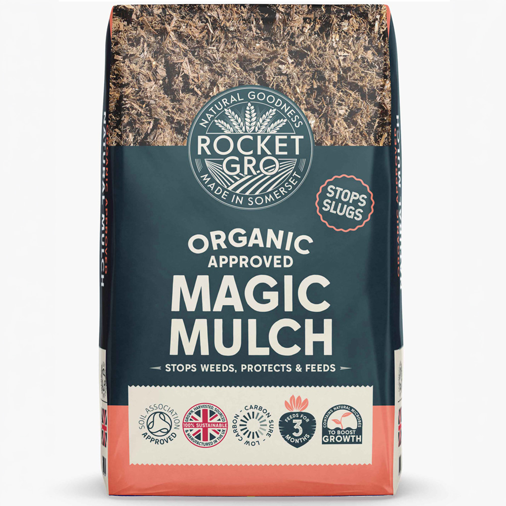 RocketGro Organic Approved Peat-Free Magic Mulch Bag 50L 65 Pack Image 3
