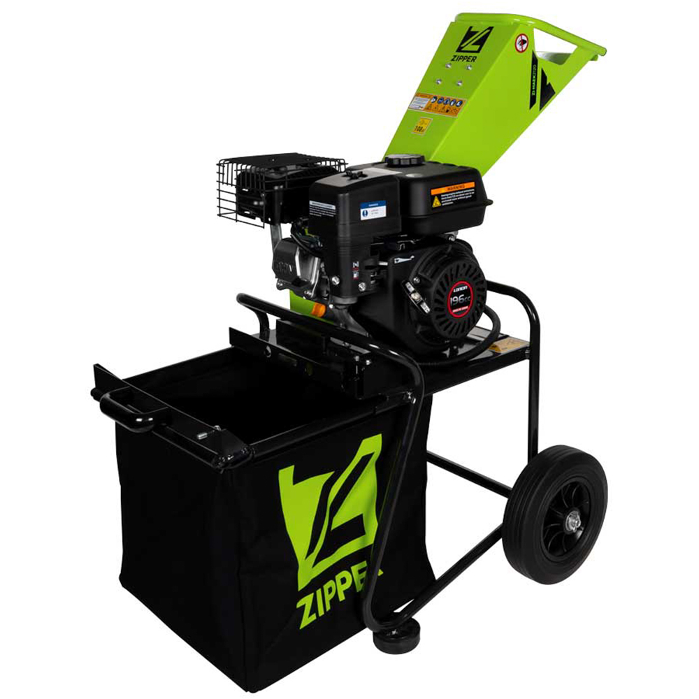 Zipper ZI-HAEK2120 196cc 50mm Petrol Garden Shredder Image 2