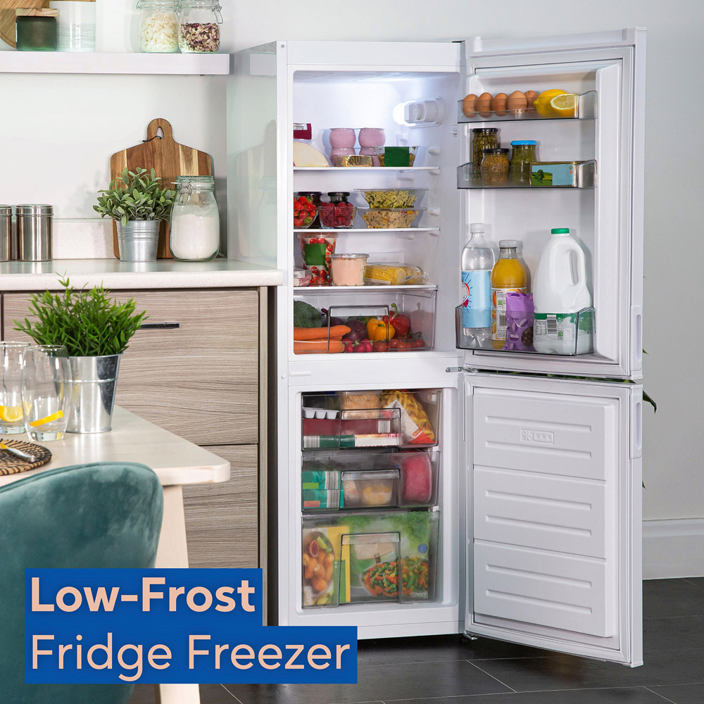 Russell Hobbs RH145FF501E1W White Low Frost 174L Fridge Freezer Image 8