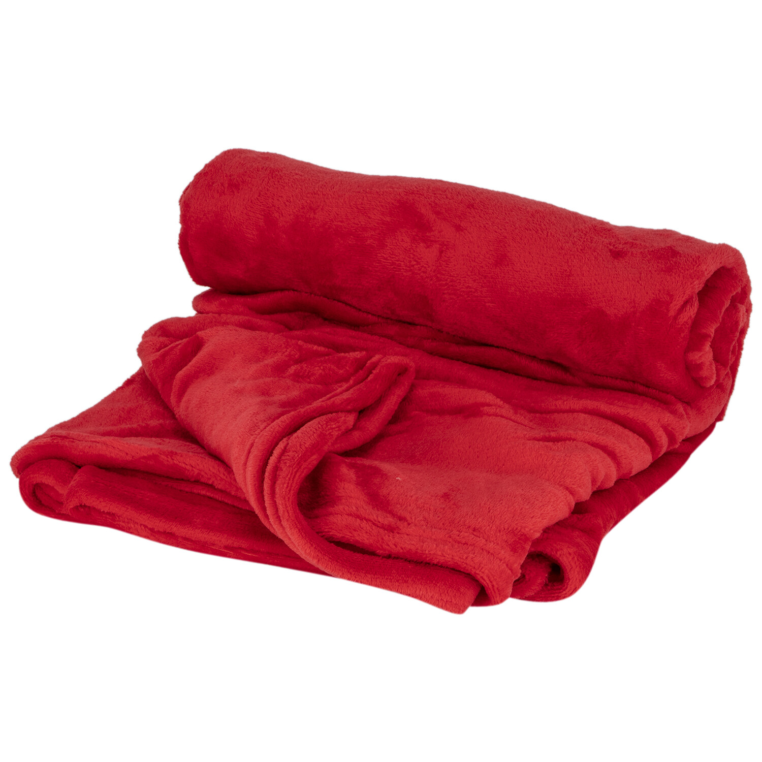 Divante Red Supersoft Large Throw 140 x 180cm Image 2