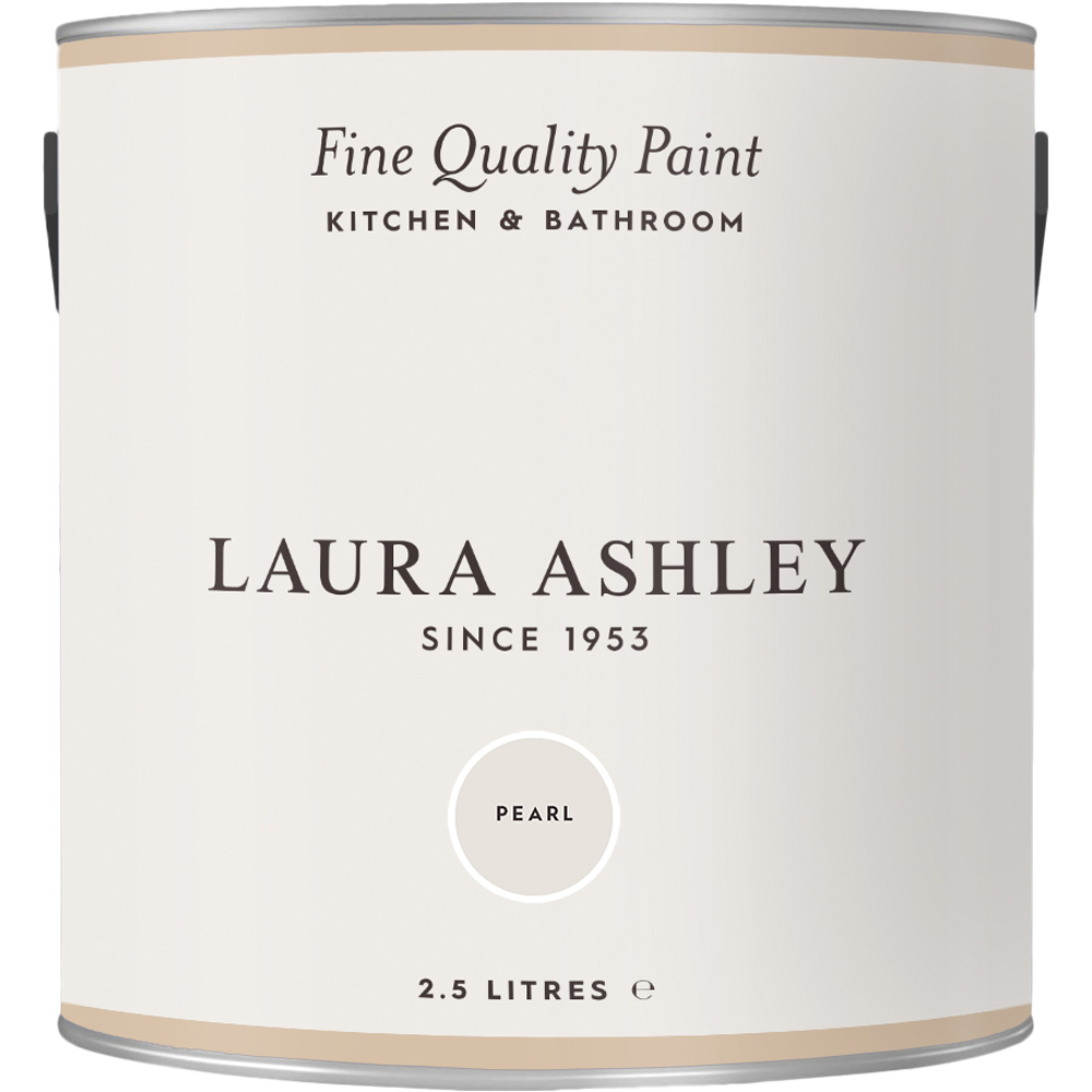 Laura Ashley Kitchen and Bathroom Pearl Emulsion Paint 2.5L Image 2