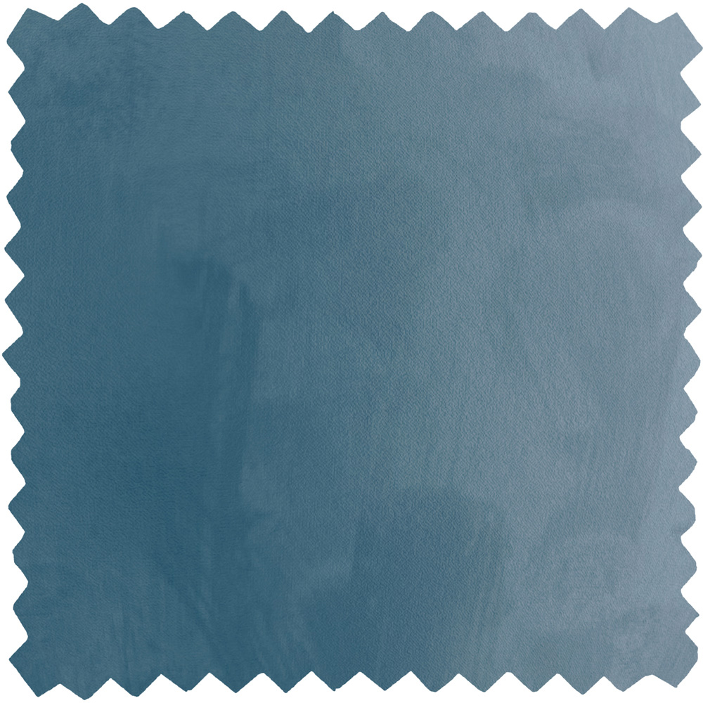 DS Living Evangeline Double Blue Upholstered Bed Frame with Headboard Image 2