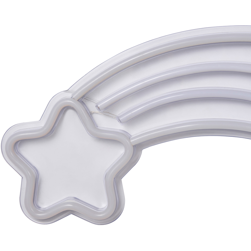 Glow Shooting Star Neon LED Wall Light Image 4