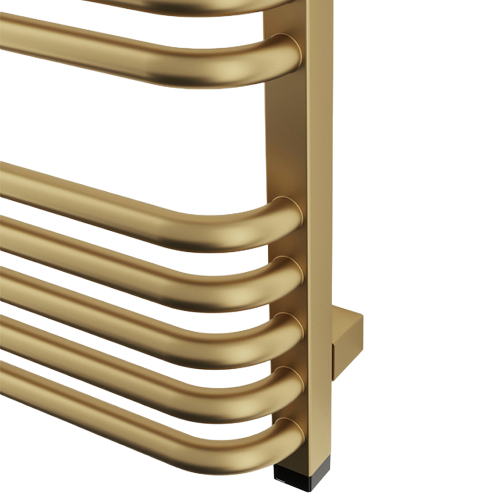 Terma Alex One 2046BTU Brass Electric Towel Rail 1140 x 500mm Image 5