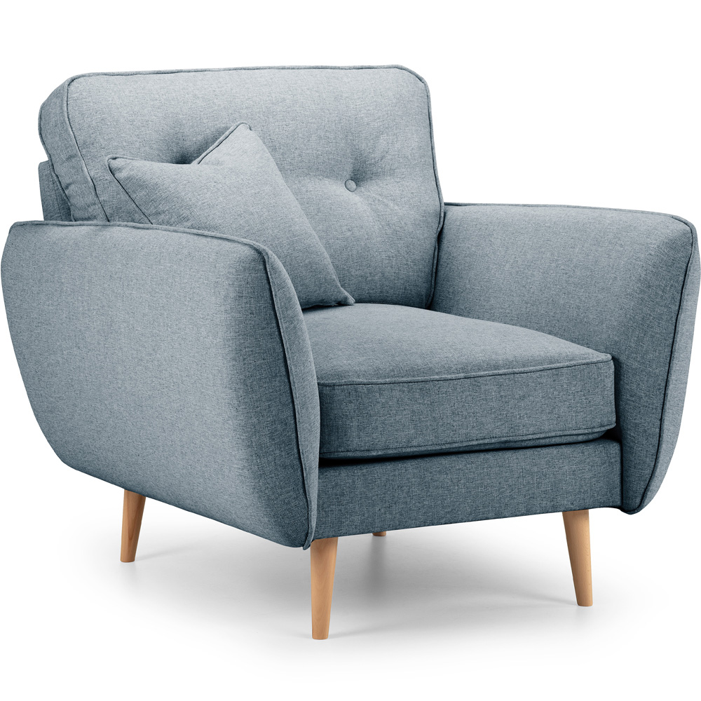 Opry Faro Denim Armchair Image 2