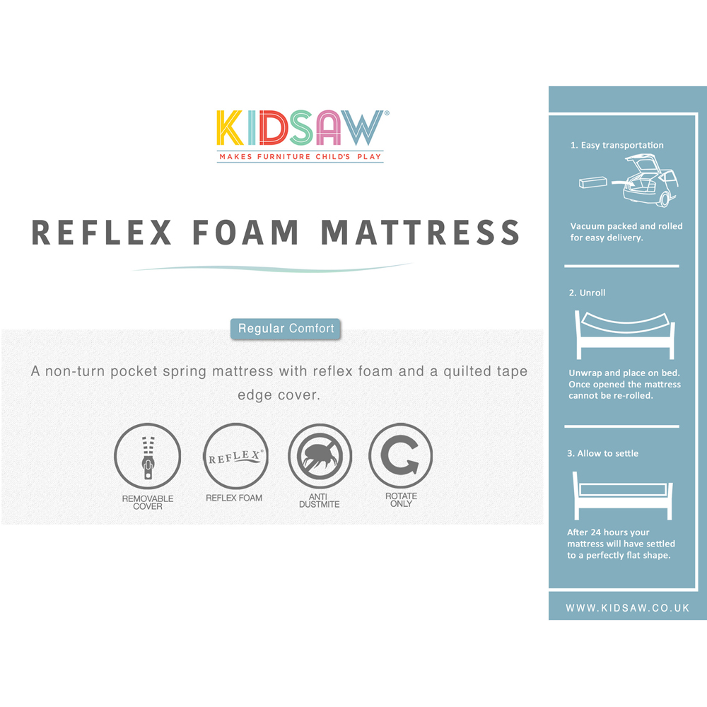Kidsaw Freshtec Single Starter Foam Mattress Image 4