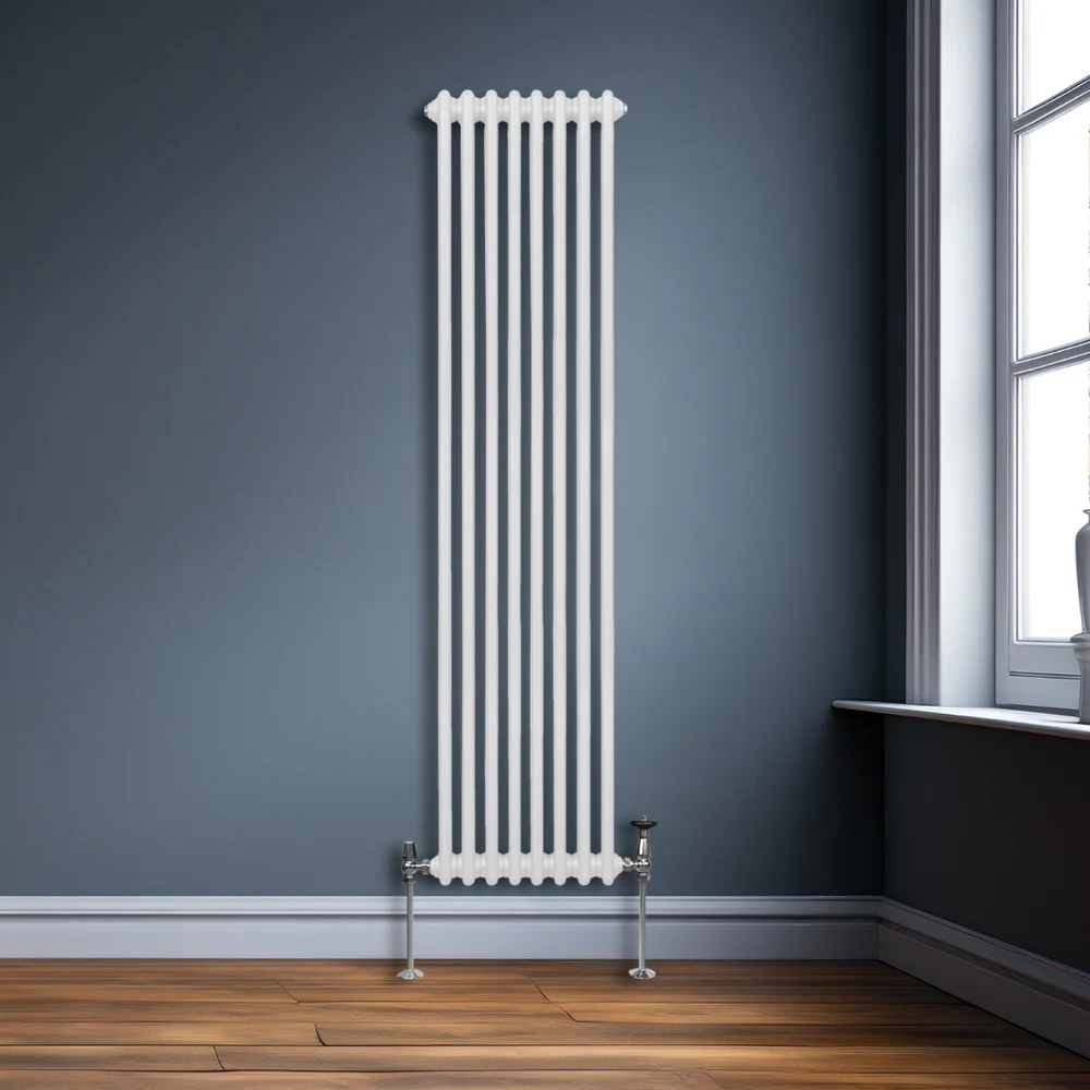 Monster Shop 4239 BTU White Traditional 2 Column Radiator 1800 x 382mm Image 2