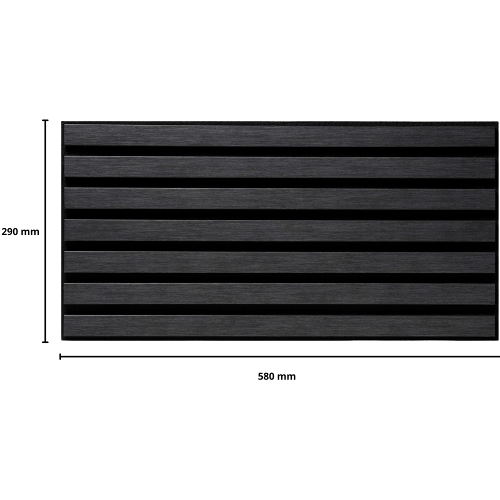 Wallsupply UltrAcoustic Eco Anthracite Acoustic Wall Panel 6 Pack Image 7