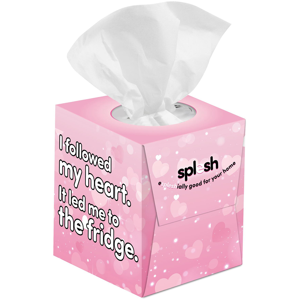 Splesh 3-Ply Ultra Soft Facial Tissue Box 12 Pack Image 2