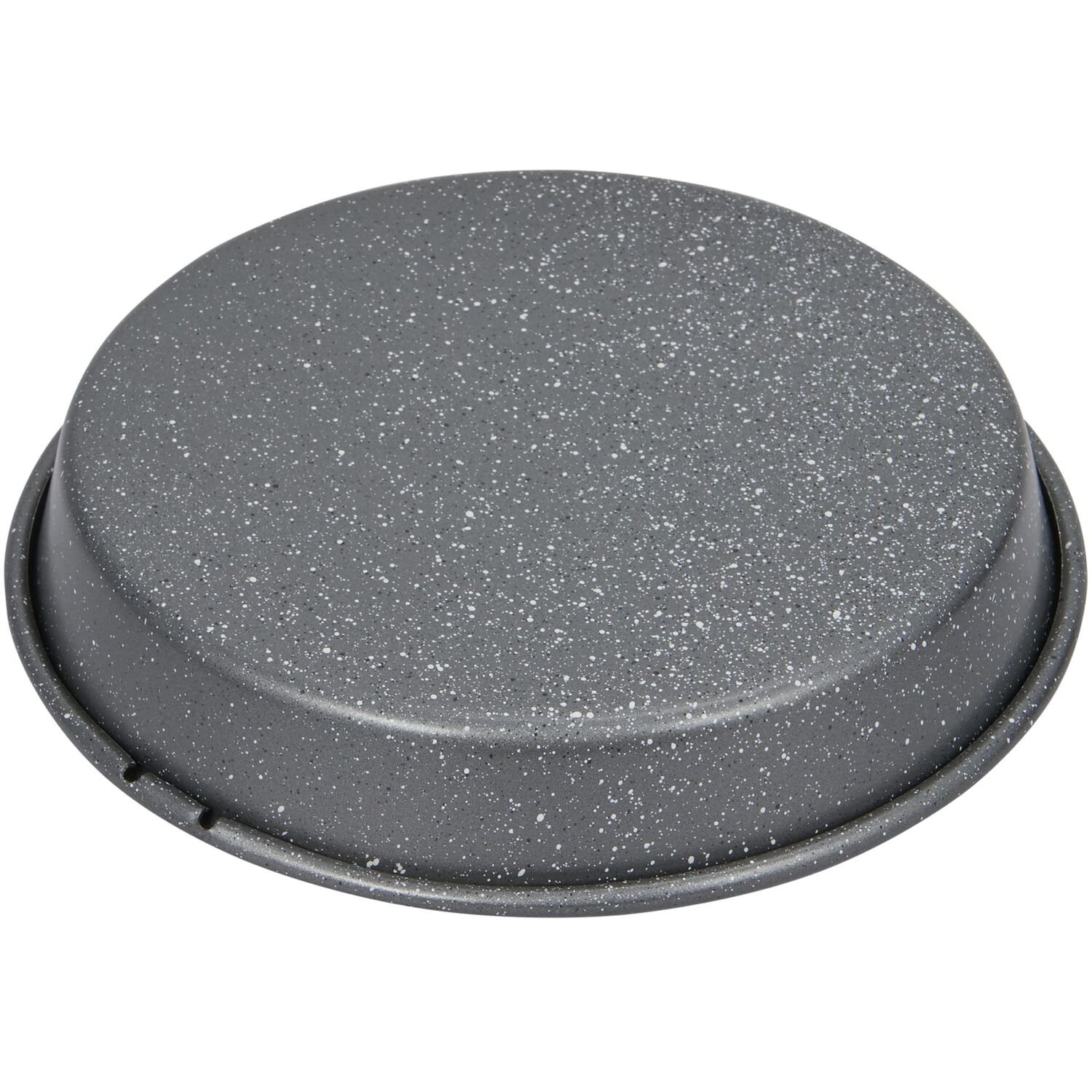 Kitchen Master Marble 8 Inch Round Cake Pan  - Grey Image 2
