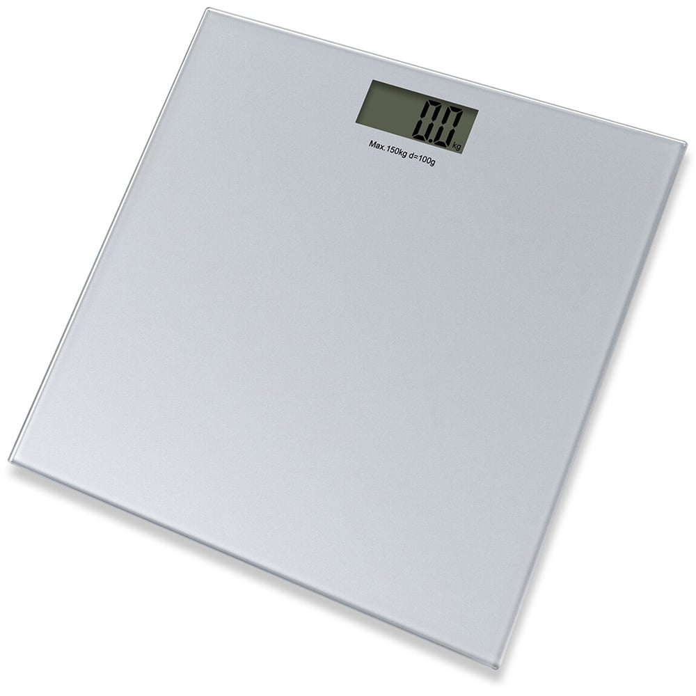 Tempered Glass Silver Electronic Scale Image 3