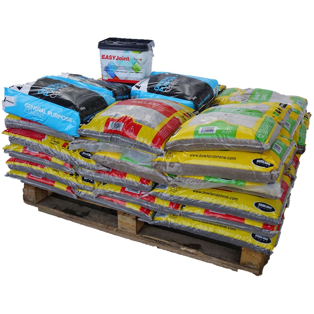 Bowland Stone Fixit Grey Paving Kit 7.29m2 Image