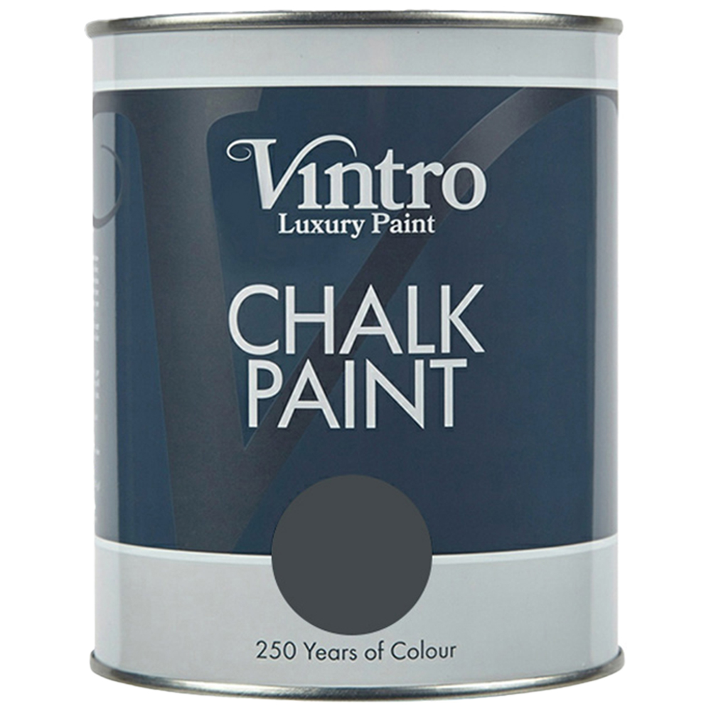 Vintro Paint Lowry Grey Matt Finish Chalk Paint 1L Image 2