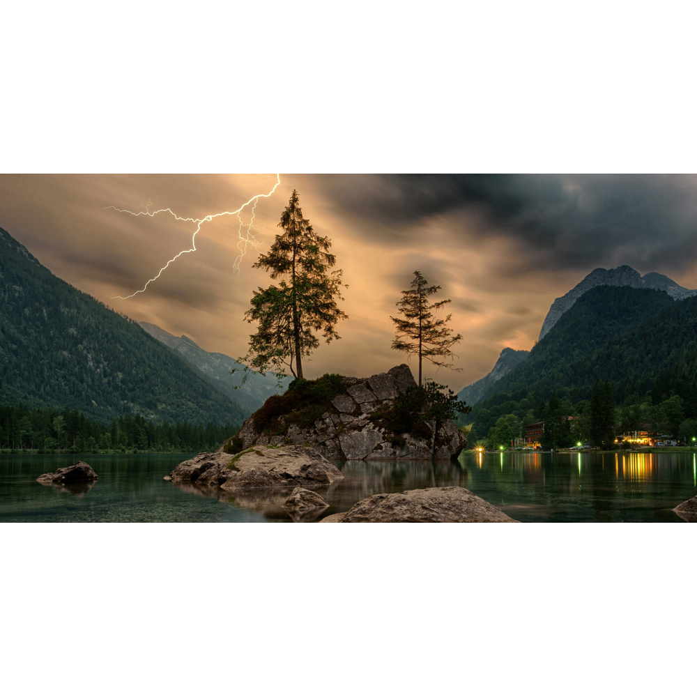 Mirrorstone Nexus Thunder Mountain Picture Wi-Fi Infrared Heating Panel 700W 595 x 1195mm Image 4