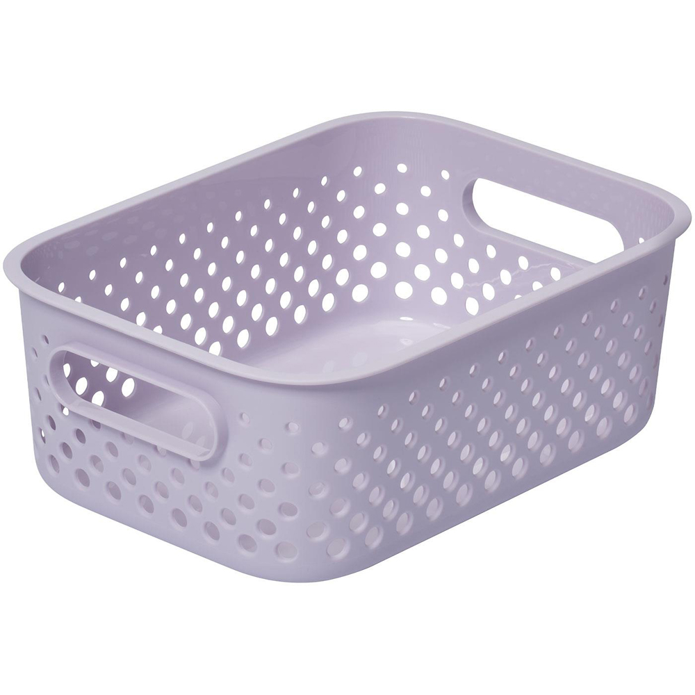 SmartStore Essence Lavender Small Storage Basket 1.6L 3 Pack Image 3