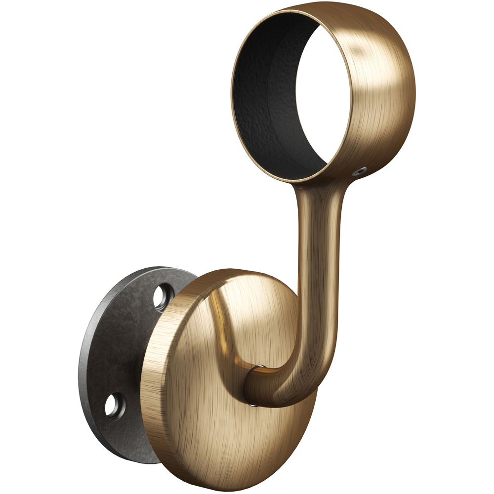 Rothley Antique Brass Stair Handrail Kit 1.2m Image 8