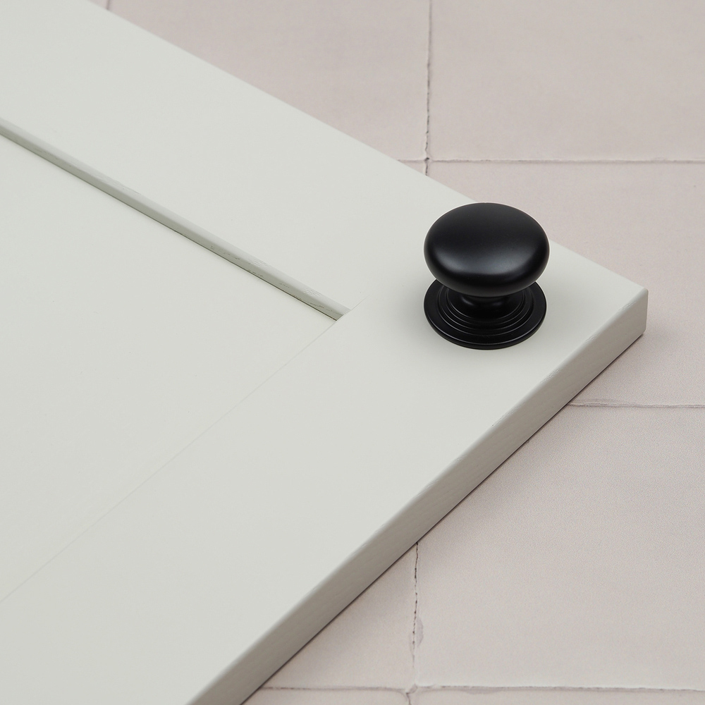 Handle & Home Matt Black Knob 38mm Image 3
