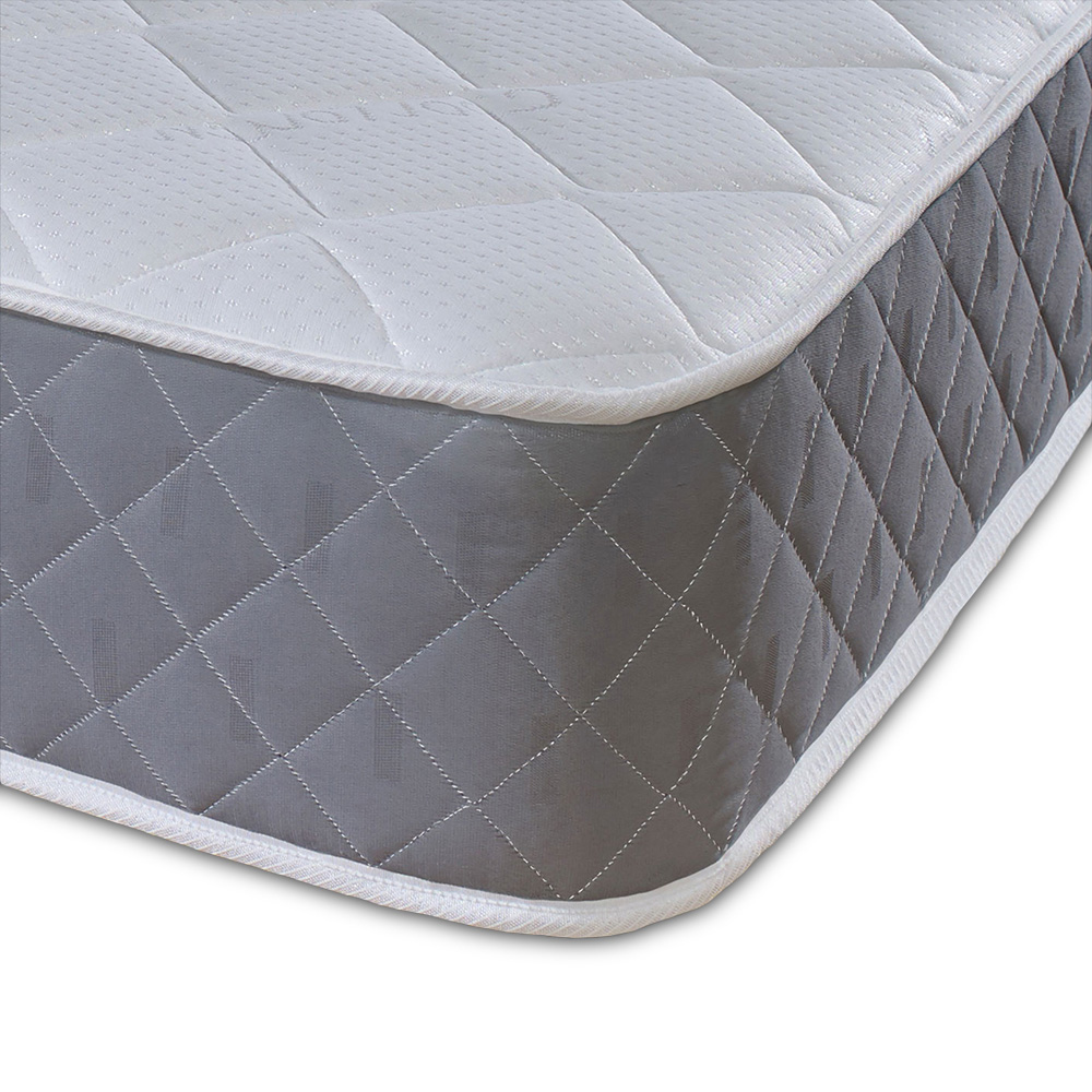 Extreme Comfort European King Size Grey Open Coil Spring Mattress Image 3