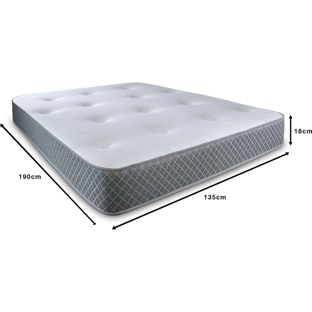 Starlight Beds Double Tufted Hybrid Memory Foam and Spring Mattress Image 4