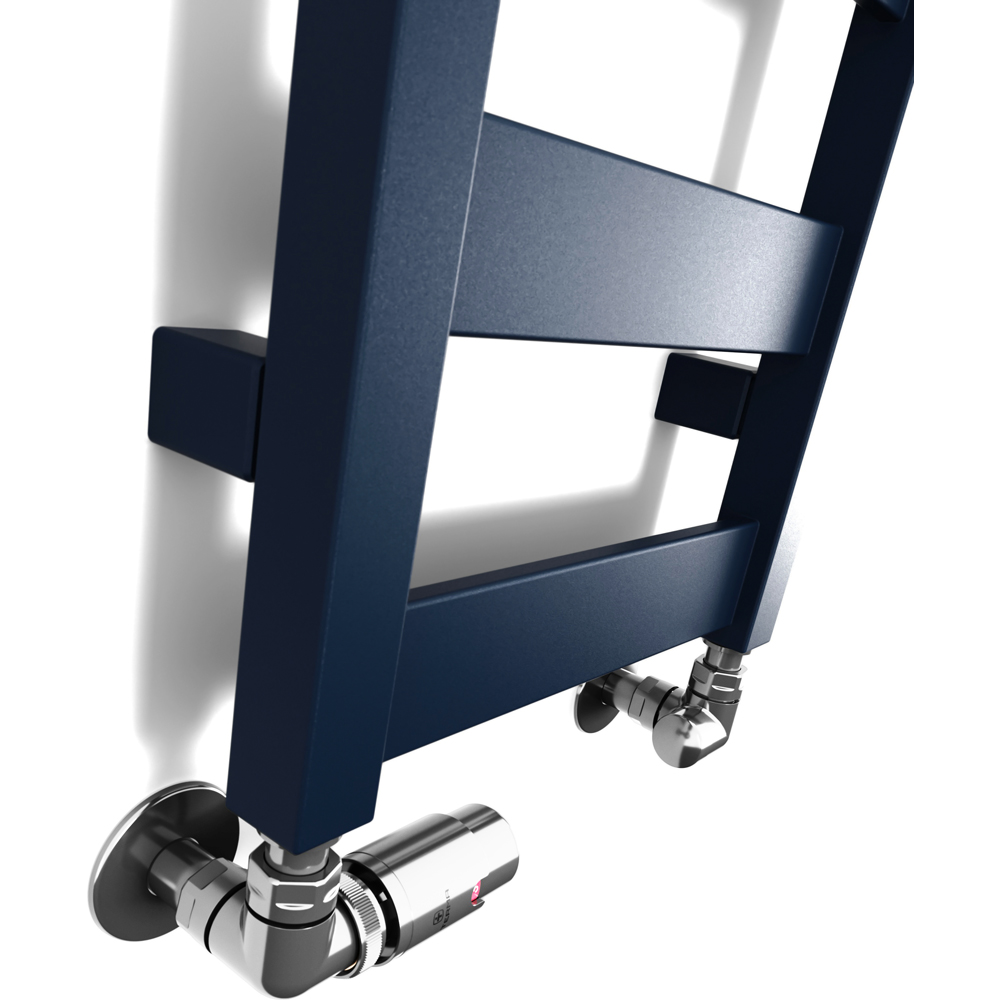 Terma Vivo Denim Blue Heated Towel Rail 2019 BTU 1630 x 500mm Image 5