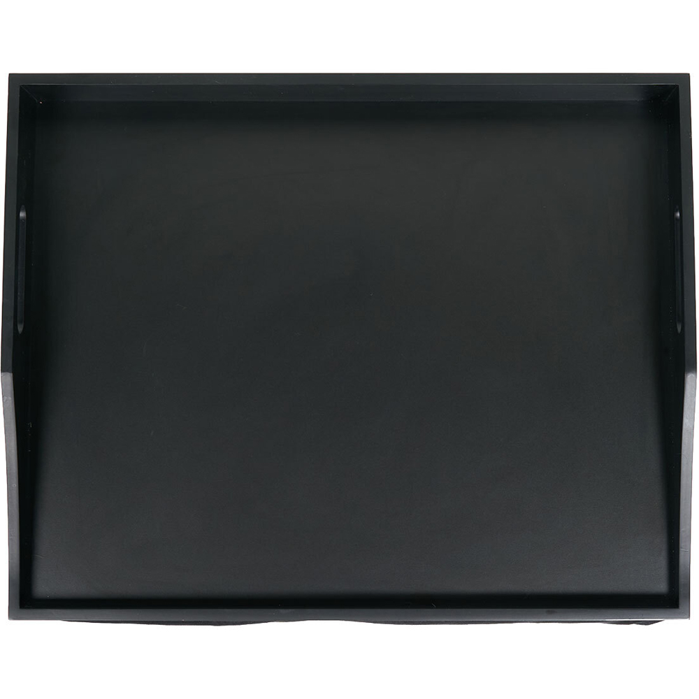 Large Premium Lap Tray Black Image 2