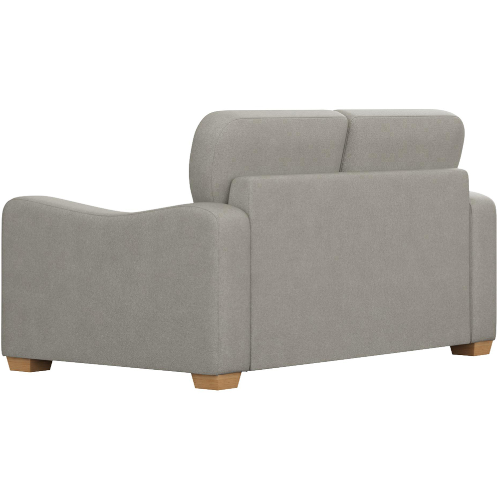 Theadford 2 Seater Mink Venice Fixed Back Sofa Image 4