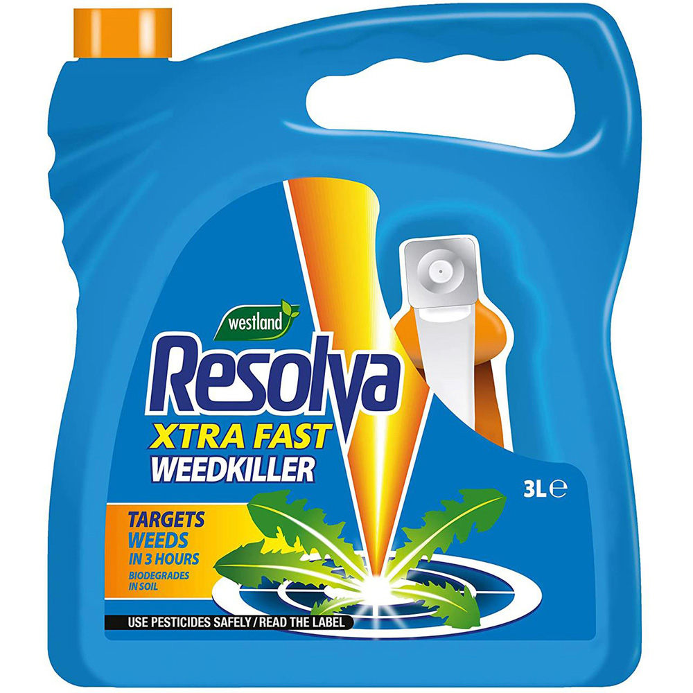 Resolva Xtra Fast Ready to Use Weedkiller 3L Image 1