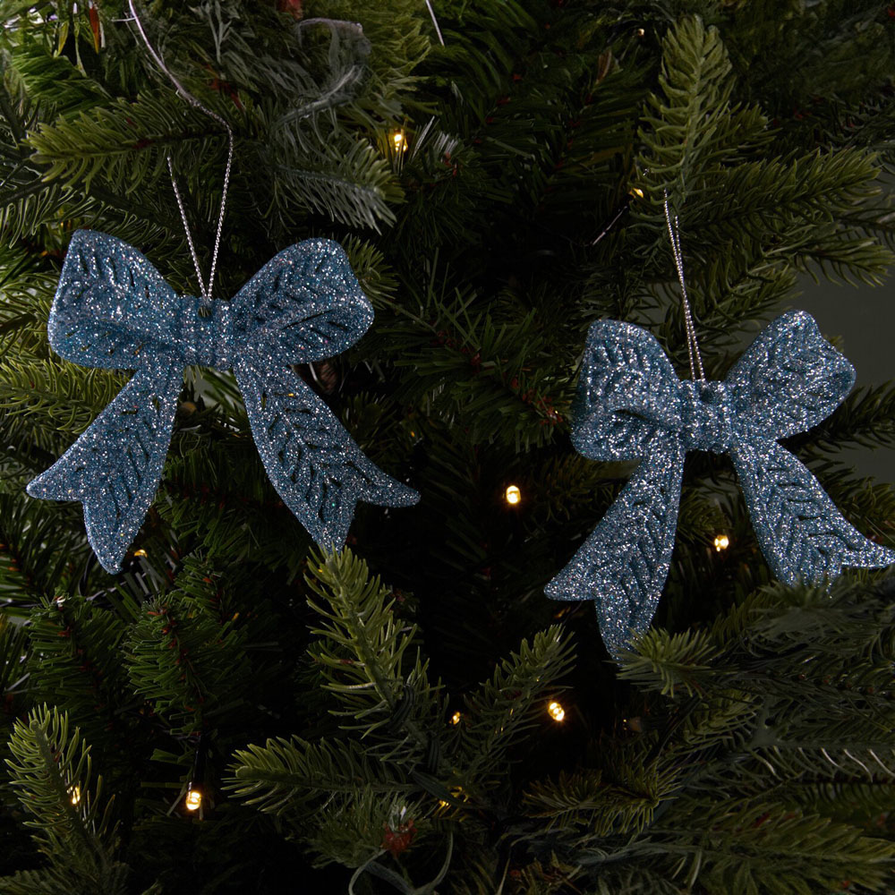 Set of 50 Angel Whispers Baubles Blue Image 6