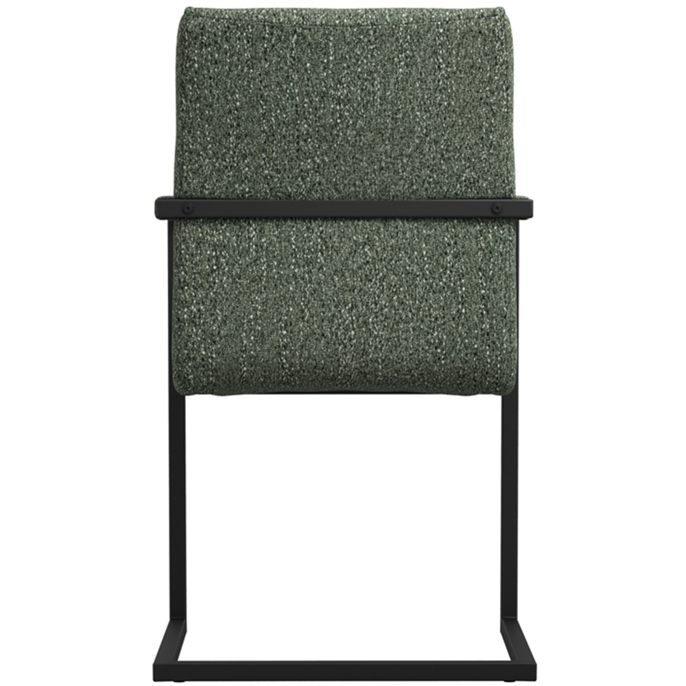 LPD Home Cleaver Desert Sage and Black Arms Dining Chair Set of 2 Image 5