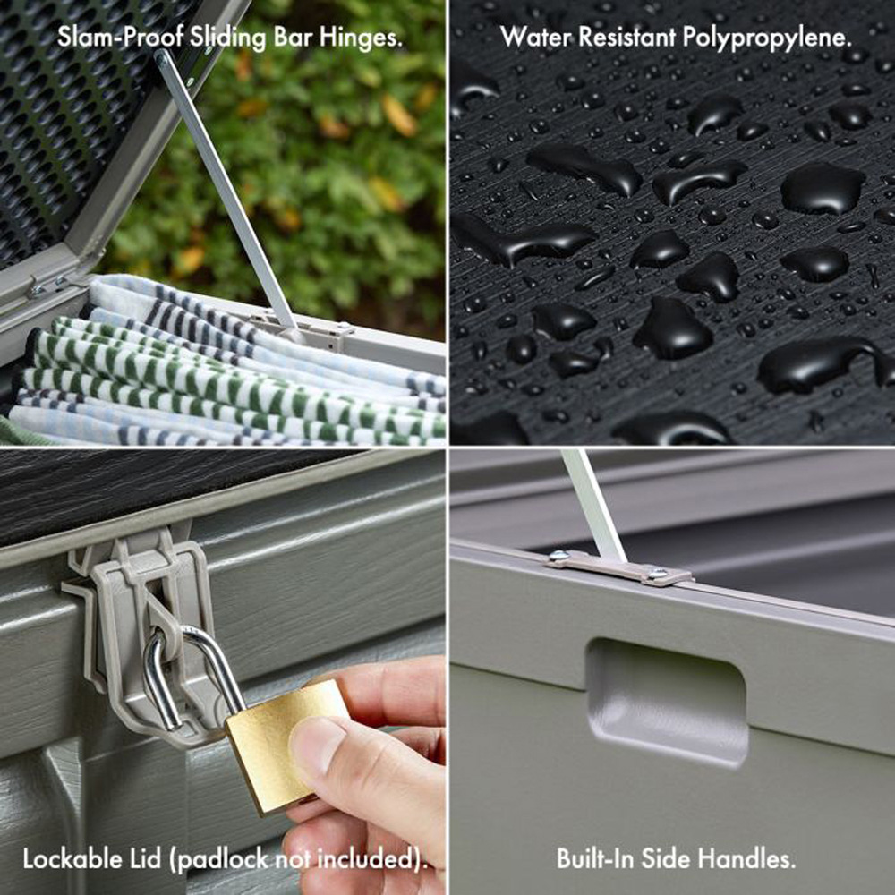 VonHaus 390L Plastic Storage Box Image 5