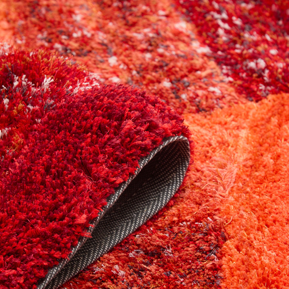 DS Living Trellis Red Ultra Plush Rug 160 x 230cm Image 5