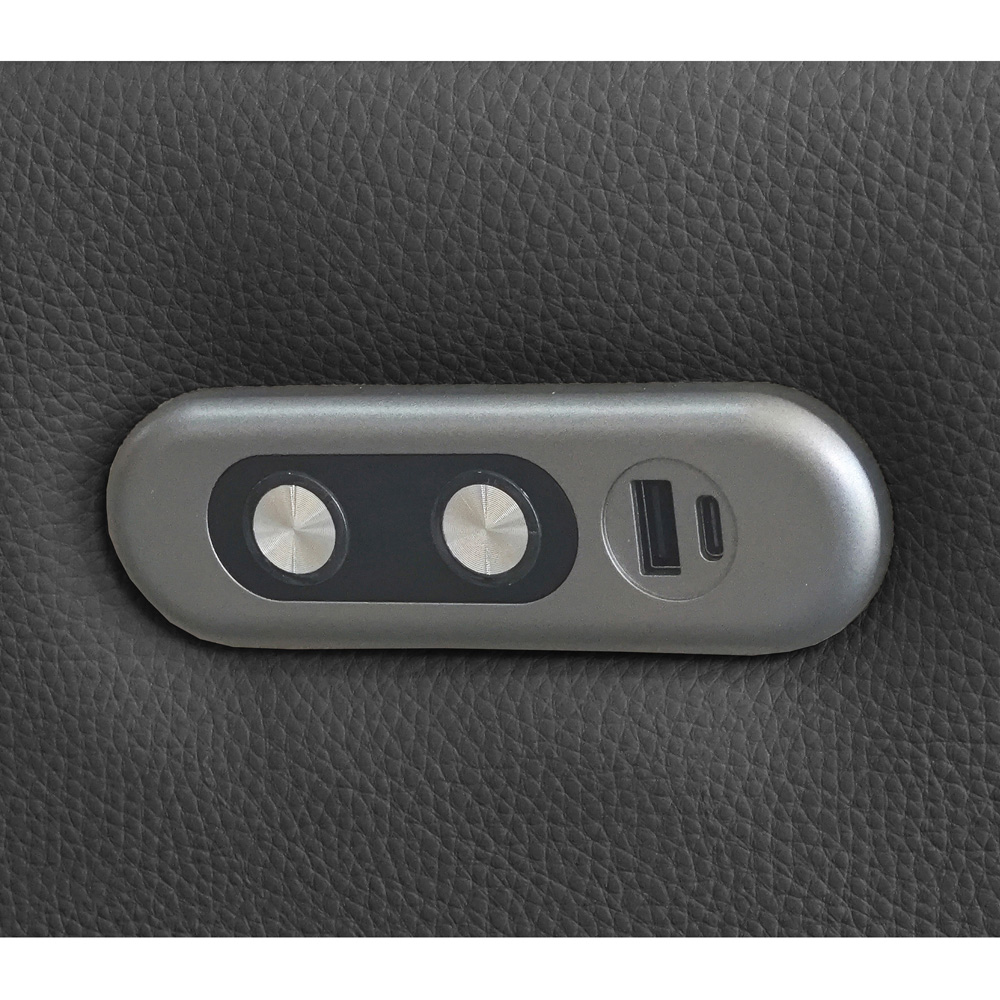 Aspire Kingsmere 3 Seater Black Leather Power Recliner Sofa Image 5