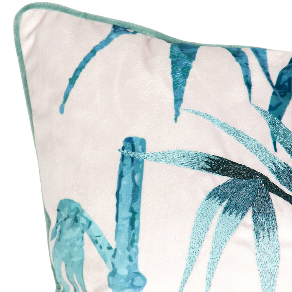 Divante Oriental Bamboo Embroidered Cushion Image 4