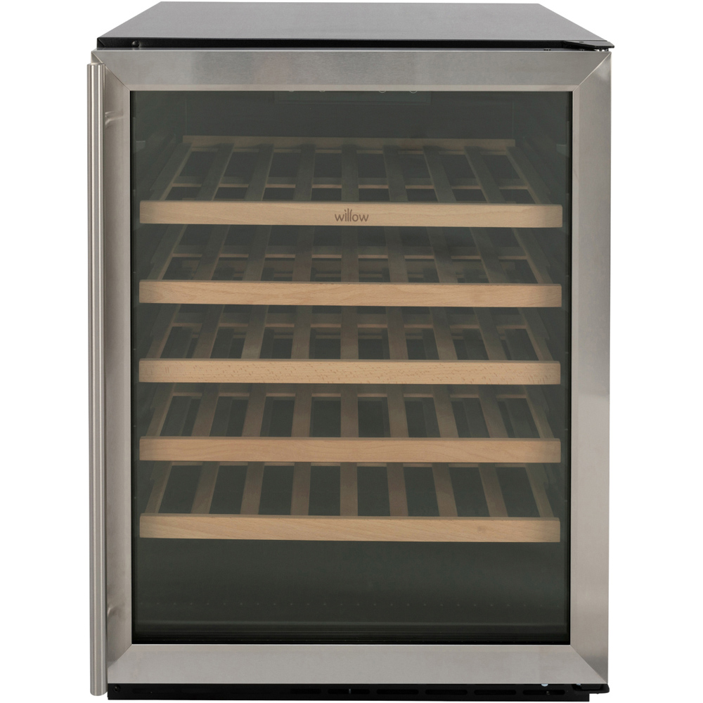 Willow Appliances W60WCSS Stainless Steel 142L Under Counter Wine Cooler Image 2
