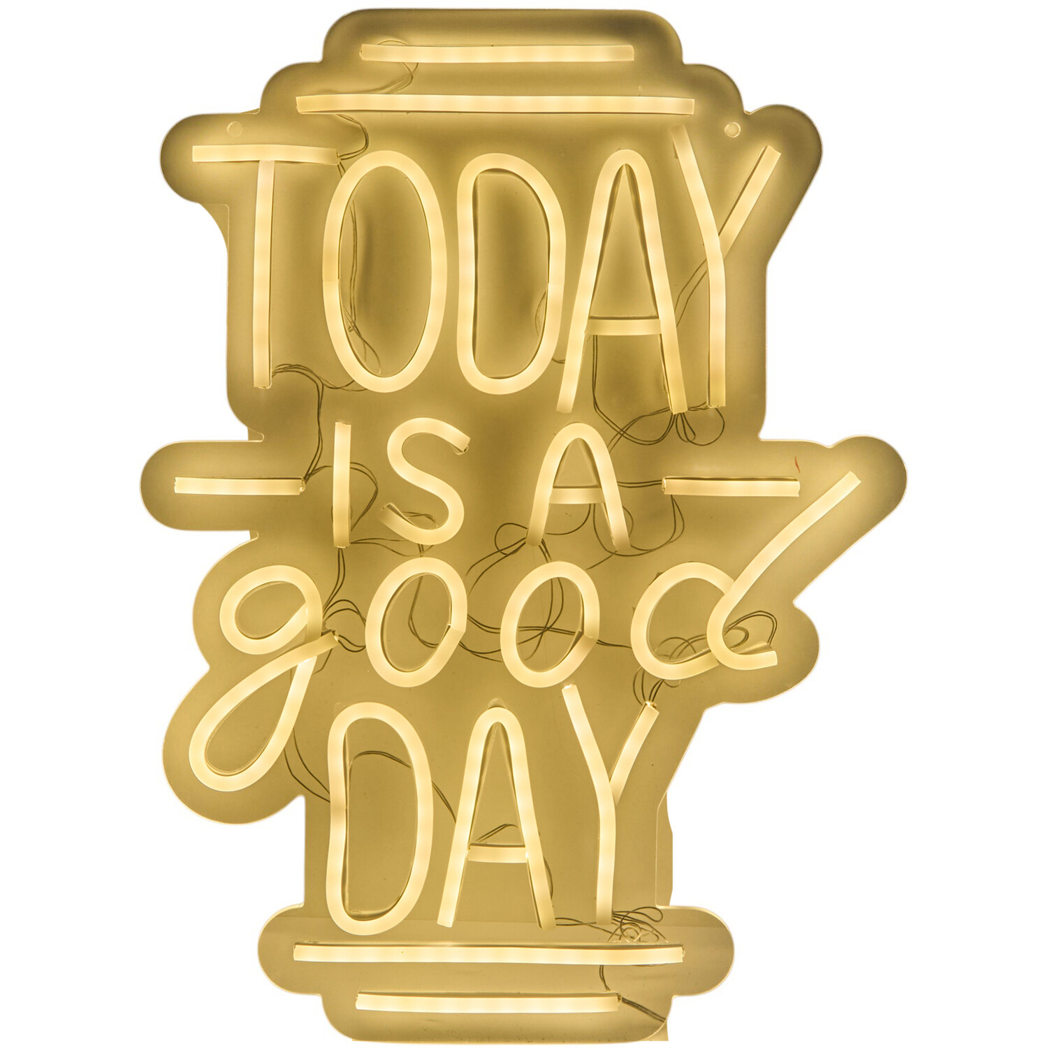 Today Is A Good Day Neon Sign - White Image 4