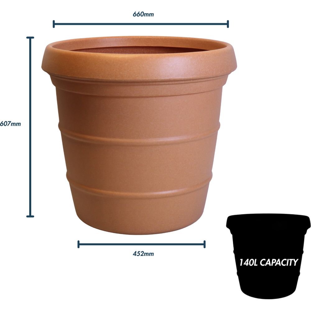 Trifibre Kesington Terracotta Planter 60 x 45cm Image 7