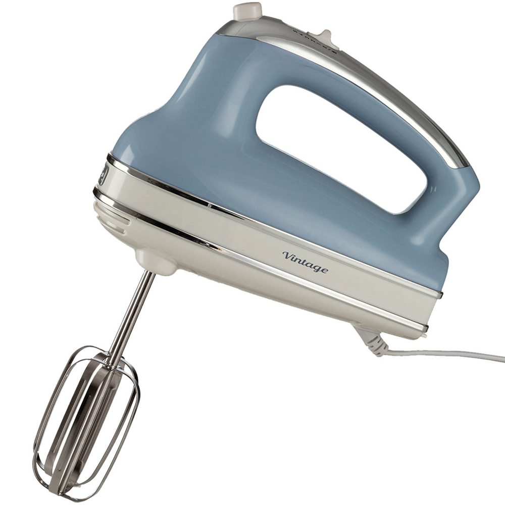 Ariete 00C154805ARSA Blue Vintage 450W Electric Hand Whisk Image 5
