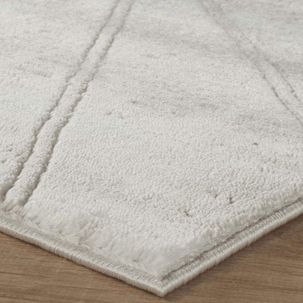 Desire Rugs Novu Mirage Beige Modern Abstract Geometric Metallic Rug 160 x 230cm Image 3