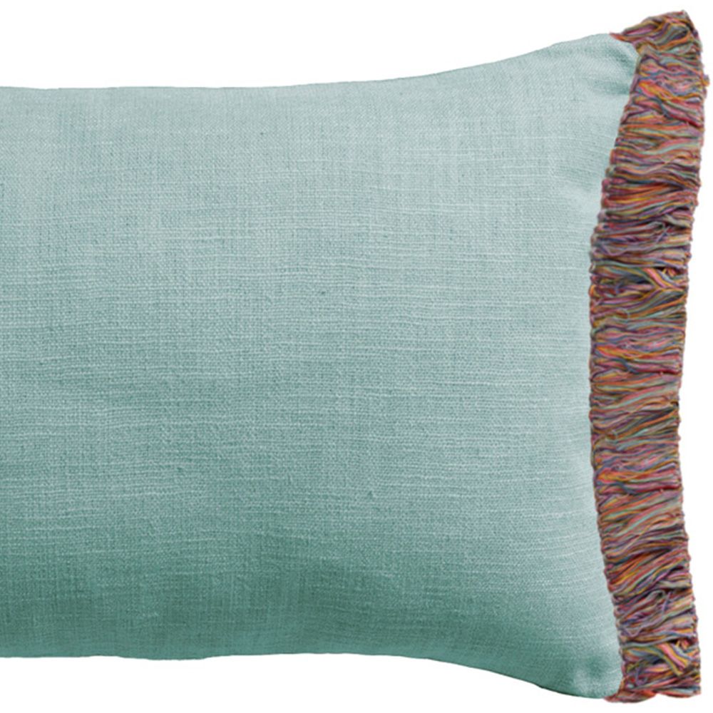 Voyage Maison Molise Aqua Feather Filled Cushion 40 x 60cm Image 2