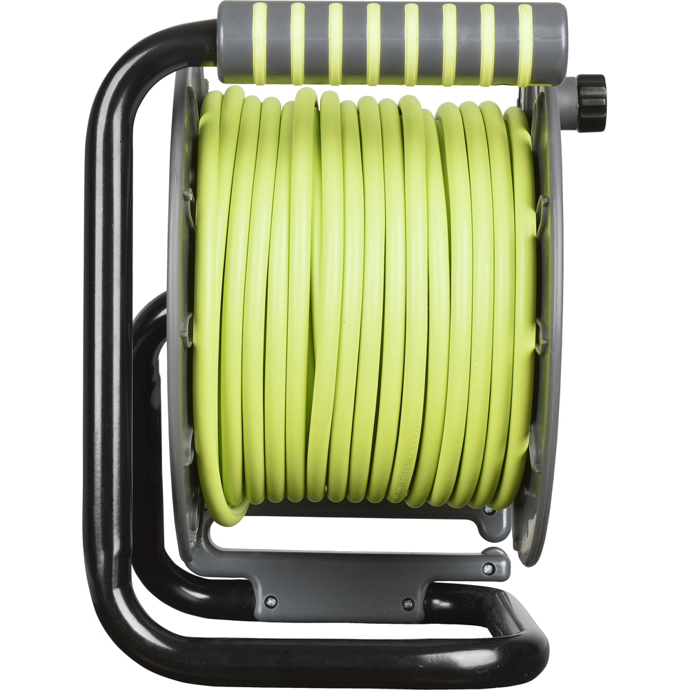 Masterplug 13A 2 Socket Medium Open Cable Reel with USB 25m Image 6