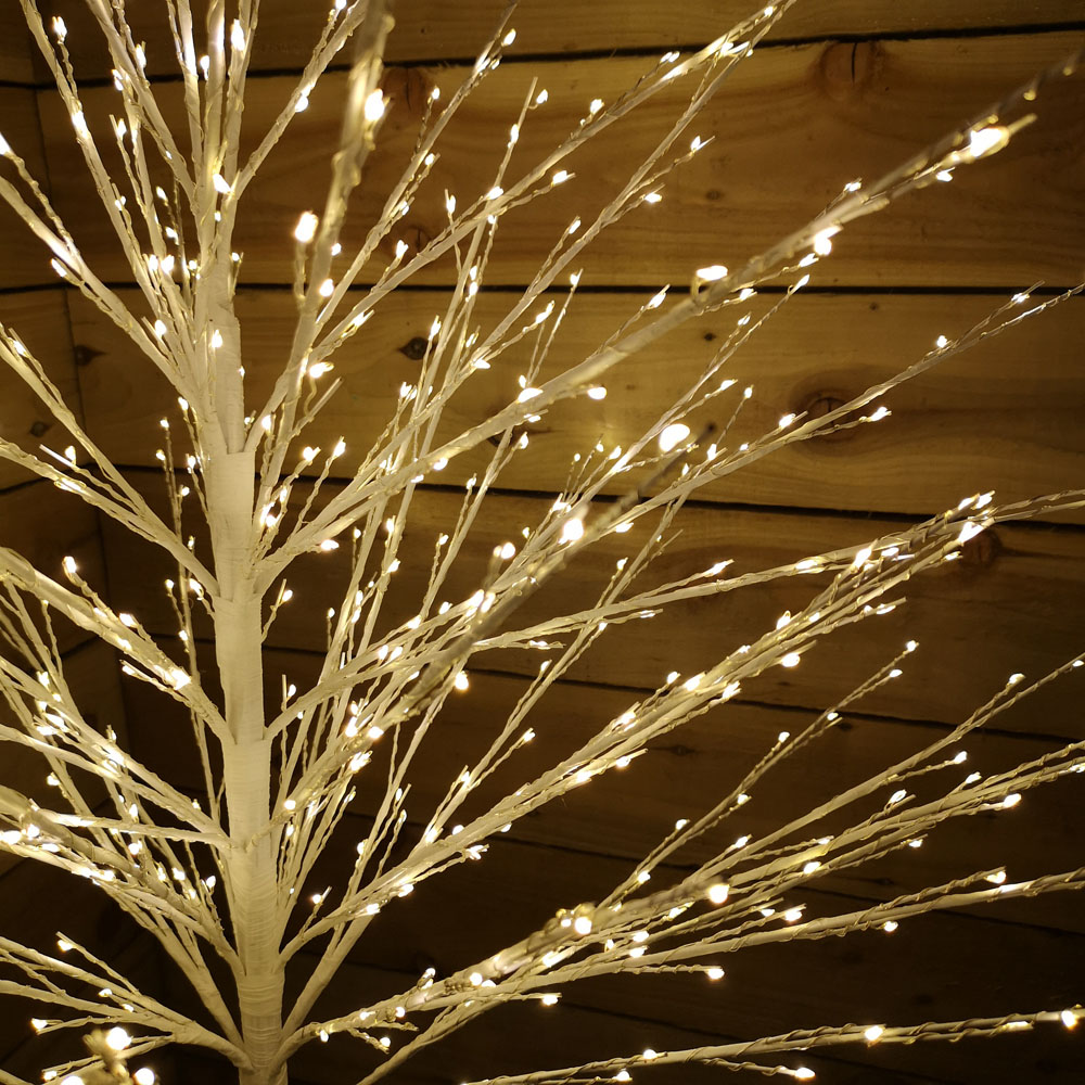 Samuel Alexander Warm White LED Snowtime Christmas Micro Dot Tree 5ft Image 4