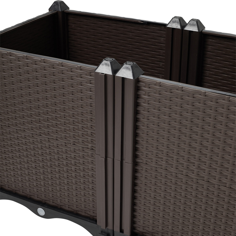 Living and Home Plastic Raised Garden Bed Planter Box 60 x 30cm Image 5