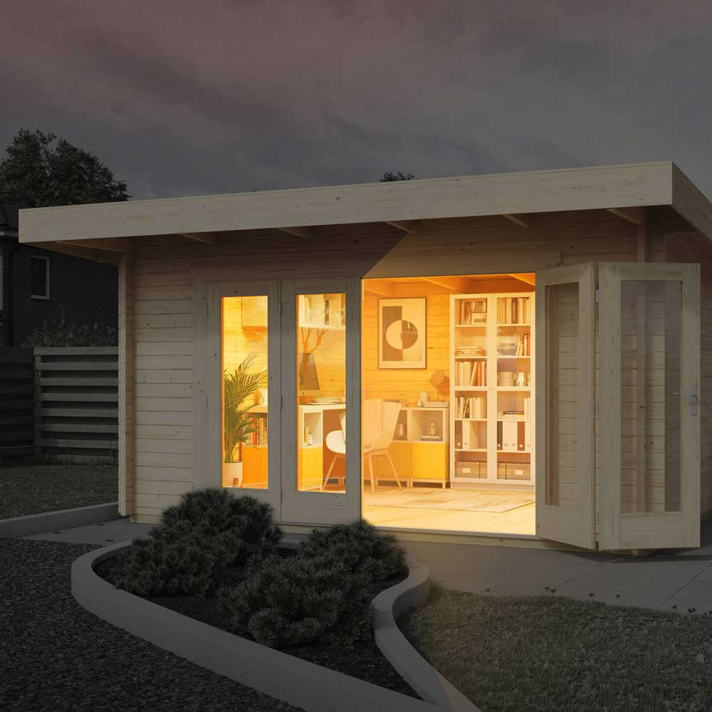 Norland Sussex 1 14.8 x 13.5ft Pent Garden Cabin Image 7