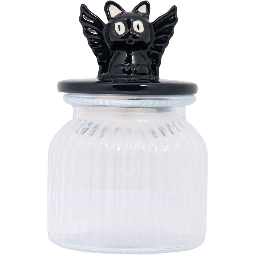 Glass Storage Jar with Ceramic Lid Image 2