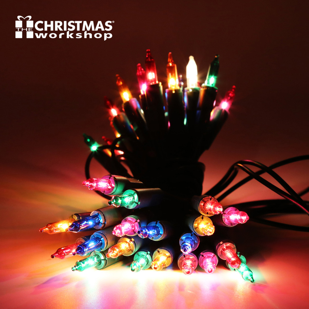 The Christmas Workshop 40 Multicolour Shadeless Fairy Light Image 4
