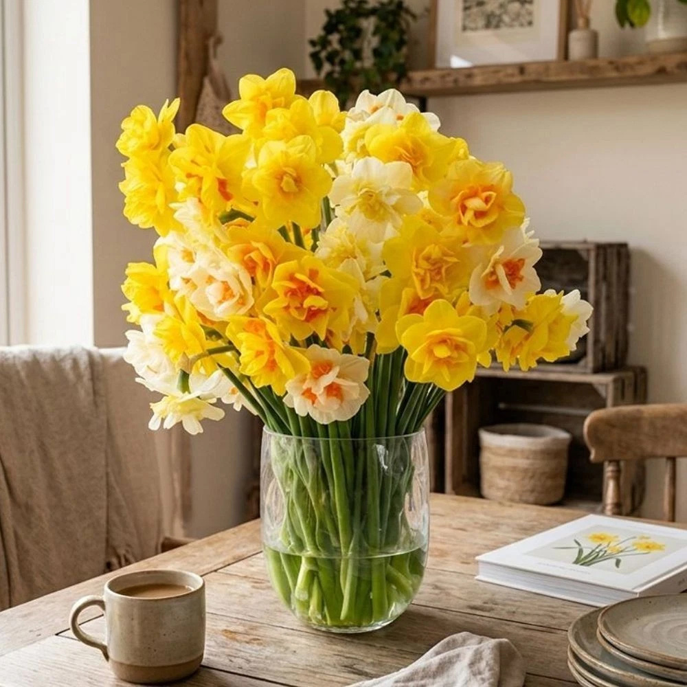 Thompson and Morgan Daffodil Double Classic Mixed Planting Bulb 16 Pack Image 5