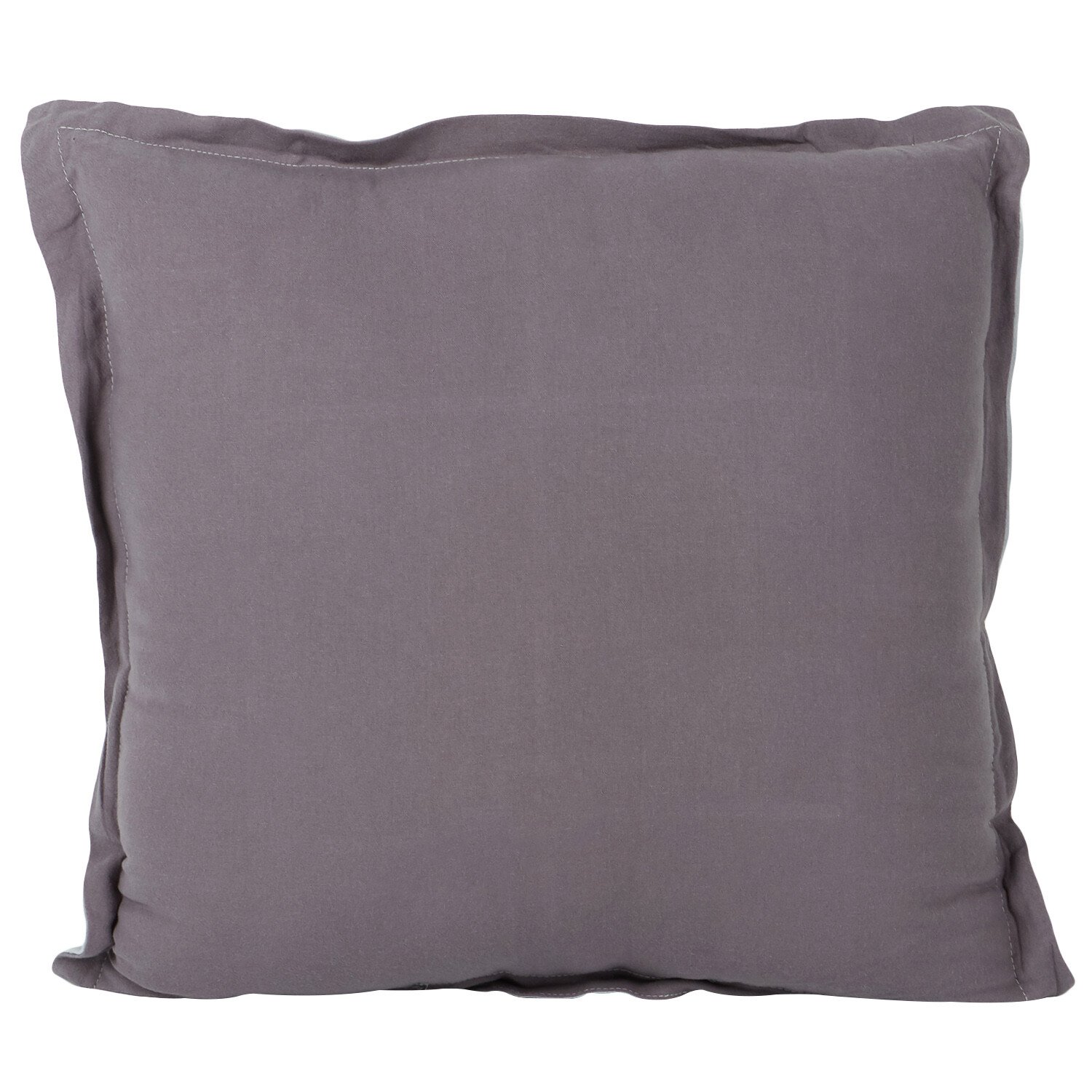 Pack of 2 Reversible Outdoor Cushions - Grey Image 4