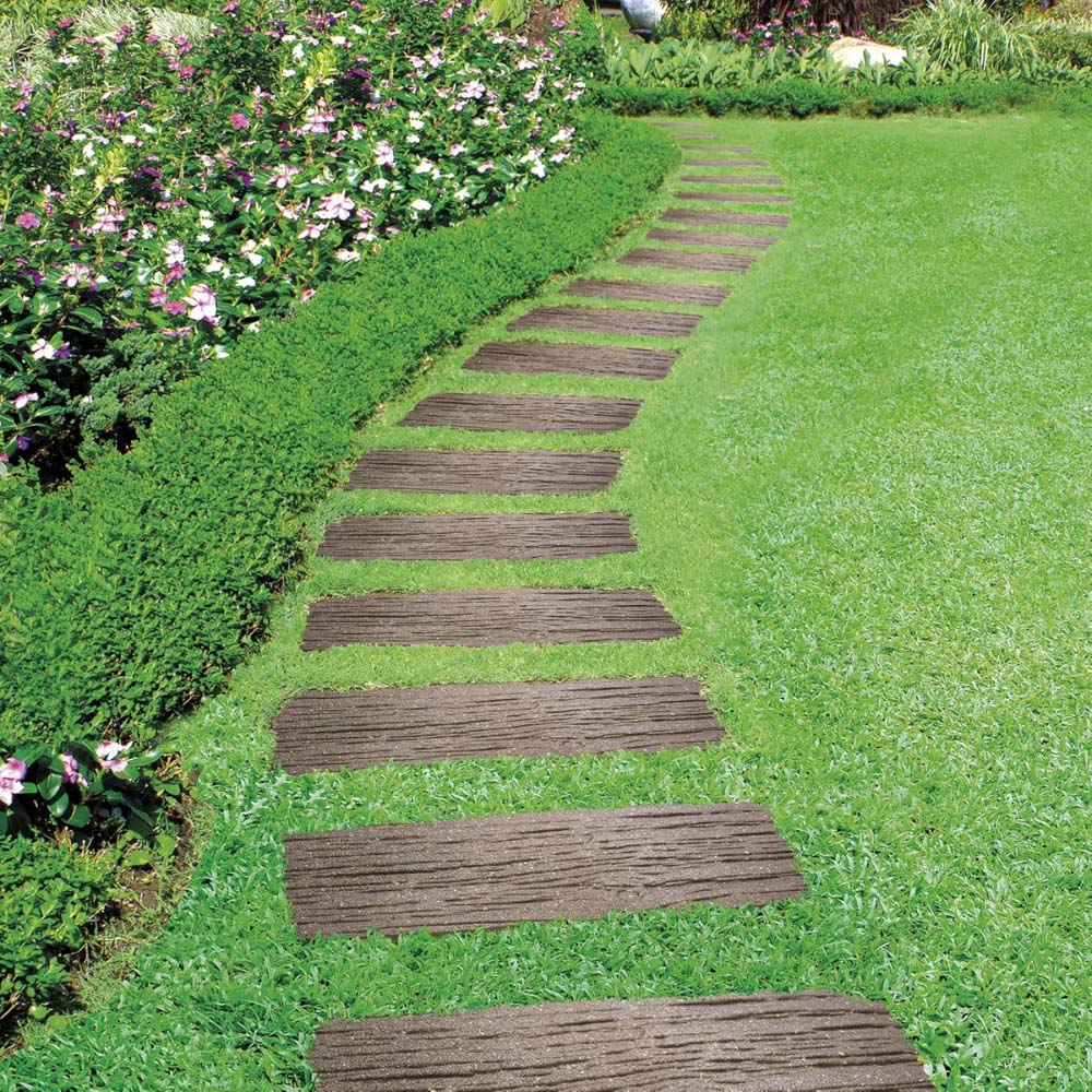 Garden Gear Earth Railroad Stepping Stone 25 x 6cm 20 Pack Image 3
