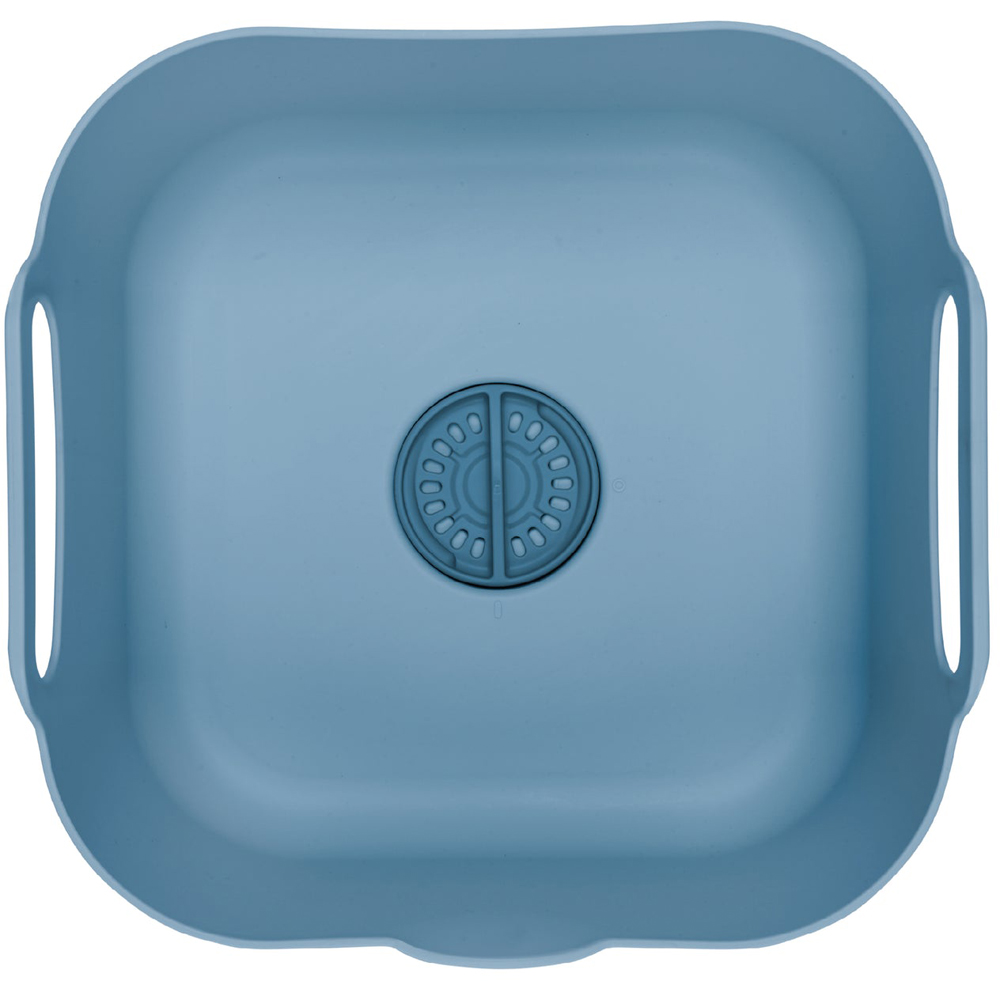 ReBorn Avon Blue Deep Washing Up Bowl with Handles 9L Image 4